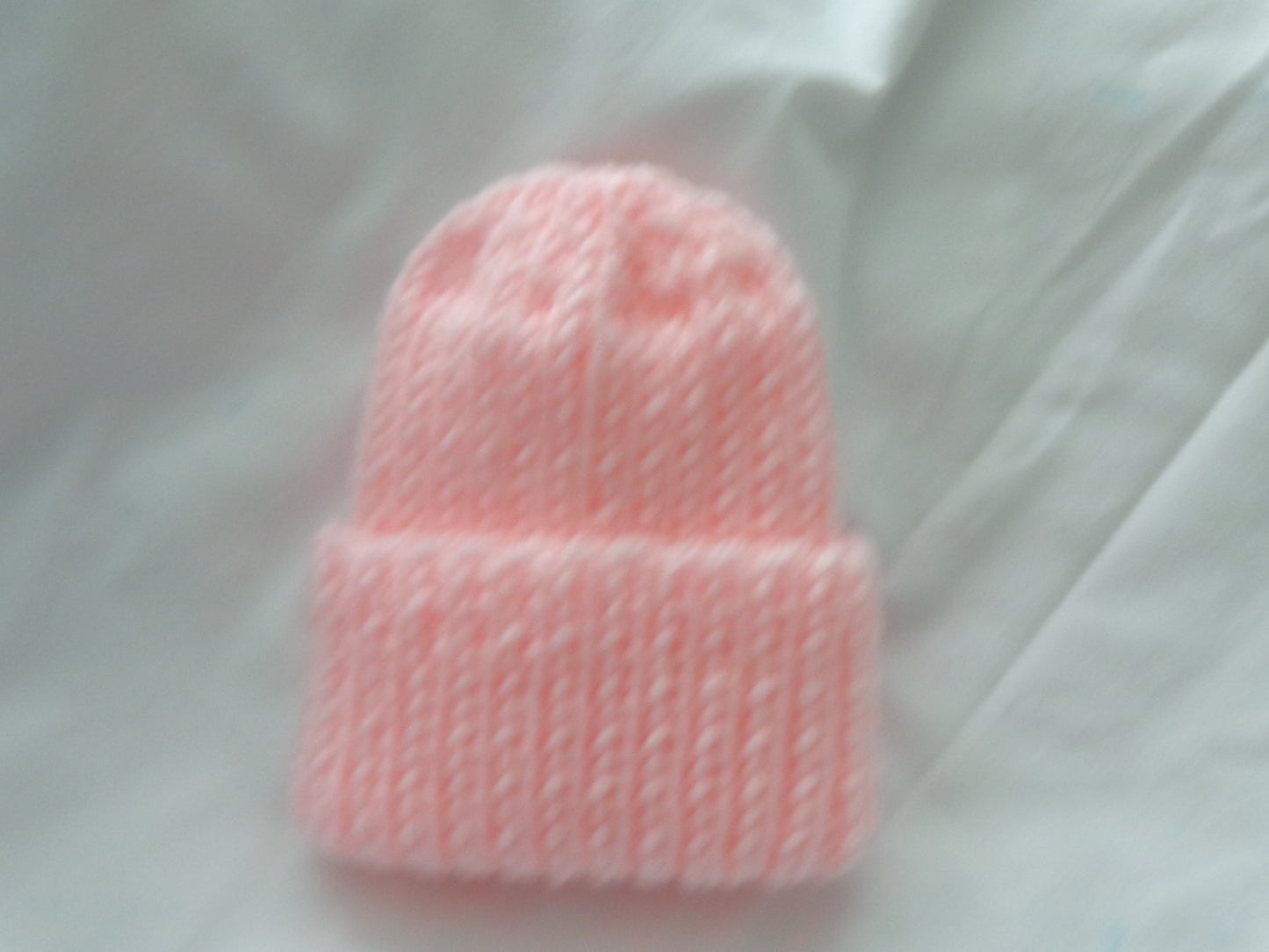PREEMIE HAT - BABY PINK