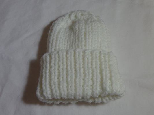 PREEMIE HAT -  BABY OFFWHITE