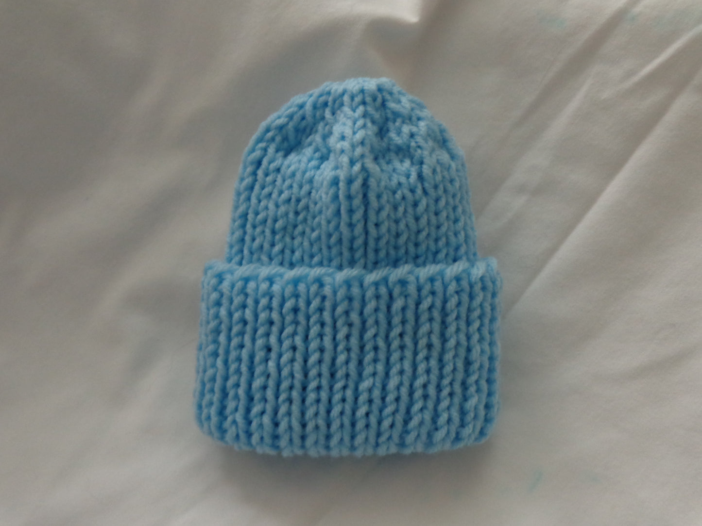 PREEMIE HAT - BABY BLUE
