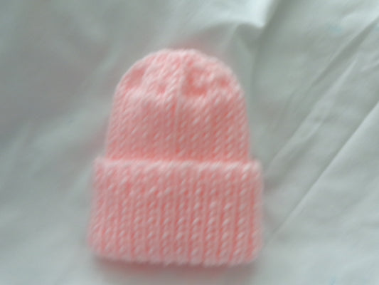 PREEMIE HAT -  BABY PINK