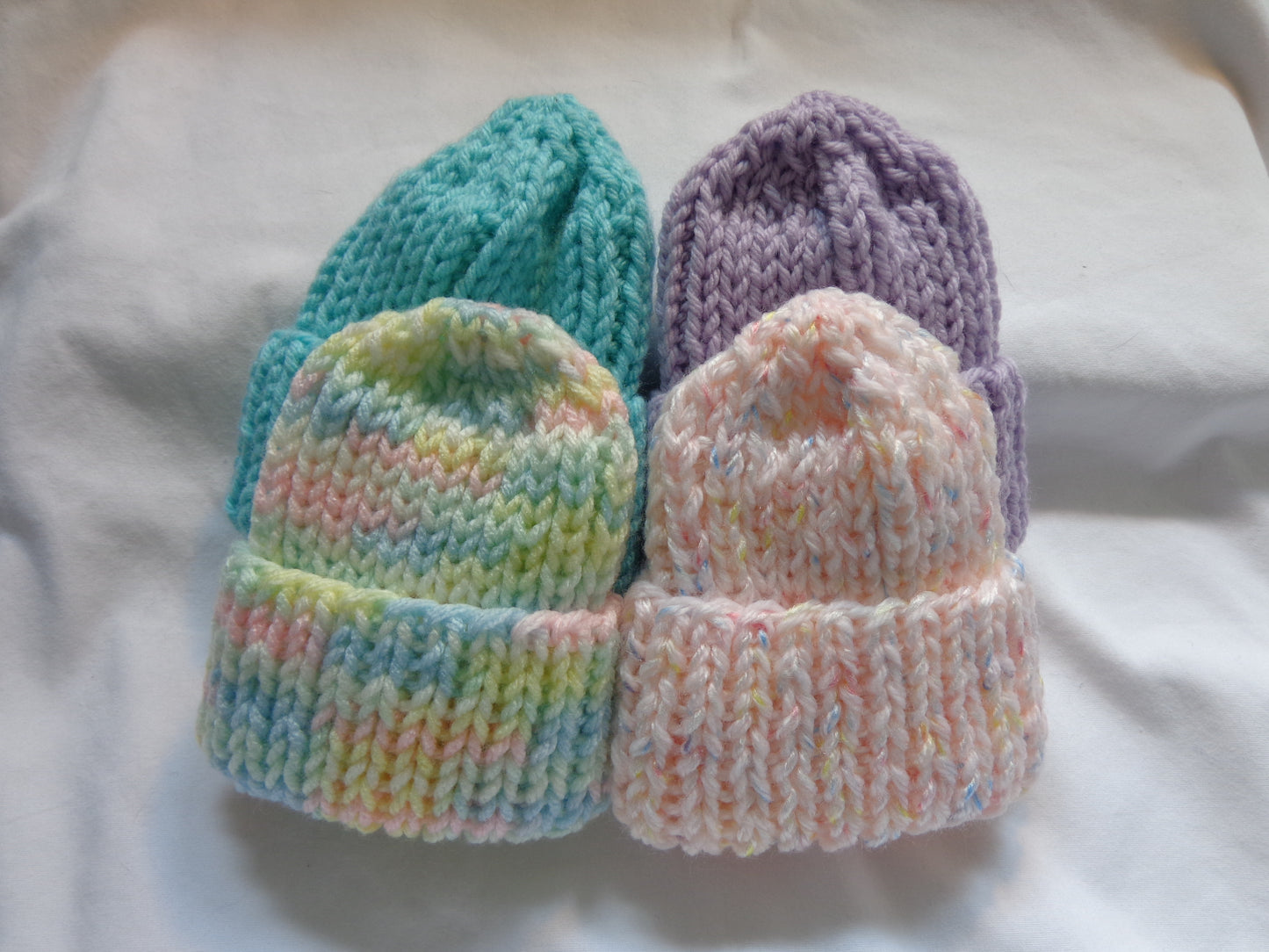 PREEMIE HAT - BABY LAVENDER